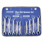Kincrome K3060 - Flare Nut Spanner Set 9 Piece