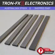 5PCS 40 Pin Single Row Female Header Socket Right Angle 2.54mm Pitch