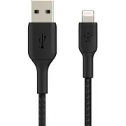Belkin Boost Charge Lightning to USB-A Braided Cable 1m - Black