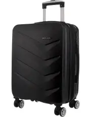 [PIERRE CARDIN] Avion 54cm Cabin Hard Shell Case in Black