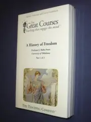 Teaching Co Great Courses TRANSCRIPTS : A HISTORY OF FREEDOM new & sealed