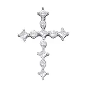 1/2CT-Diamond CROSS PENDANT