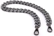 25 Inch Trendy Chunky Metal Chain Purse Handle Shoulder Strap Replacement for Handbag