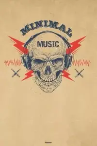 在飛比找博客來優惠-Minimal Music Planner: Skull w