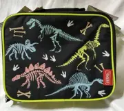 Thermos Glow-In-The-Dark Dinosaurs Printed Lunch Bag with Antimicrobial Liner