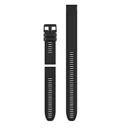 Garmin 010-12907-00 QuickFit 26 mm Black Silicone 3-Piece Dive Set Watch Strap