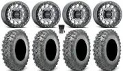 Method 401 Bdlk 15x6 Wheels Ti 32" Lynx SXS Tires Ranger XP 9/1K