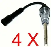 4 pcs Spark Plug Tester in-line Pick Up Coil 6-12v Engine Ignition Diagnostic