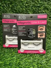 Ardell Professional Magnetic Liner & Eyelashes Lash Wispies Waterproof 2 Packs