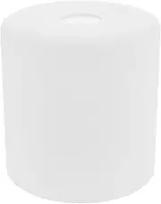 UKCOCO Frosted Glass Lamp Shade : White Cylinder Lampshade Pendant Light Shade for E27 Lighting Fixture, 15X15X15cm