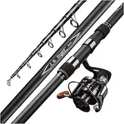 Fishing Pole High Carbon Telescopic Fishing Rod Portable Carp Spinning Rods Super Hard Sea Rod Fishing Gear Long Shot Distance Throwing Pole (Color : Rod, Size : 3.3 m)