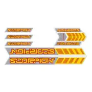 Scorpion BMX - Gen 2 - Cal-Facet decal set - Old school bmx