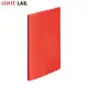 LIHIT LAB N-8101 A4 20頁 資料本(soeru) 紅色