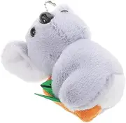 Toddmomy Cute Bear Plush Keychain Adorable Soft Stuffed Animal Keyring for Bag Purse Backpack Decoration Detail Multipurpose Accessory present Option