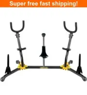 Hercules Stands DS538B Instrument Stand for Alto, Tenor, and Soprano Saxophones