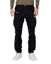 Replay Anbass Cargo Pants Model M9210A000 Men Black Jeans