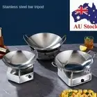 Thickened Wok Pan Stainless Steel Frying Pan Gas Induction Cooker