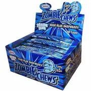 Zombie Chews Sour Blueberry Raspberry x 72
