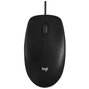 Logitech M90 Corded Mouse (Black)