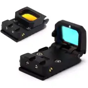 Flip Up Red Dot 2 MOA Sights Holographic for Taurus PT111 Millennium G2 G2c TX22