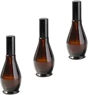 IWOWHERO 3 Pack Perfume Spray Bottles Leakproof Mini Travel Bottles Fine Mist Nozzles for Refill Makeup Fragrance Dispensers