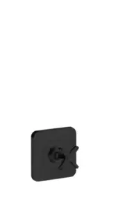 Hansgrohe shut-off valve concealed Axor 36771670 matt black
