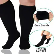 Black-Pair Compression Socks with (15-20 mmHg) Graduated Compression - Men&Women