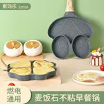 【花櫻公社】麥飯石愛心煎蛋神器愛心煎蛋鍋心形煎蛋鍋青蛙模具不沾鍋平底鍋