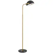 Pollard Floor Lamp Antique Gold Black | Telbix Lighting
