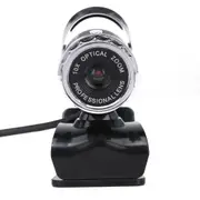 USB Laptop Webcam 500W Pixels 480P HD Resolution With Microphone For Notebook