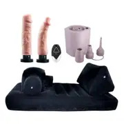 Excellent Power My Velveted Luxury Inflatable Bed & Thrusting Machine