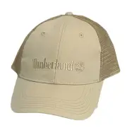 Timberland Men's Baseball Cap Adjustable Snap Back One Size Mesh Back Khaki