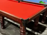 FSN 100% Wool Pool Snooker Billiard Table Directional Cloth Felt kit 8ft RED