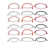 18Pcs String Bracelets For Teen Girls Ankle Bracelets For Girls Christmas Gifts Summer Beach Anklets,Style 6;