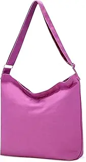 [Draw blank] Women's blank large Size Canvas Crossbody Tote Handbags Shoulder Bag