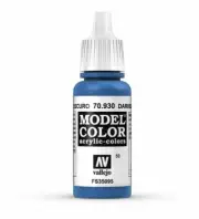 Vallejo Acrylic Dark Blue Paint Model Color 17ml VAL 70930