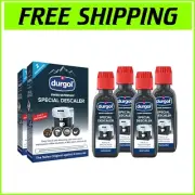 Highly Effective Limescale Remover for Espresso Machines - 4 Liquid Bottles