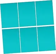 Fun for Boys and Girls 6pcs PVC Printmaking Carving Boards Safe for Creative Play