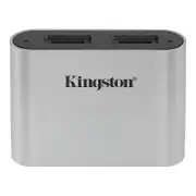 Kingston USB3.2 Gen1 Workflow Dual-Slot microSDHC/SDXC UHS-II Card Reader