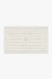 90' x 150' | Machine Washable Runner Rug | Kid & Pet Friendly | Indoor Rug | Astrid Off White Rug | Ruggable