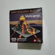 ✨️ MINI BUILDING BLOCKS Volcano - Brand New Sealed - 444 Pieces