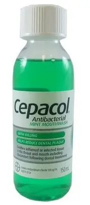 Cepacol Antibacterial Mouthwash Solution Mint 150ml