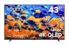 Kogan 43" QLED 4K 144Hz Smart AI Google TV - Q98G, 43 Inch, TVs, TV & Home