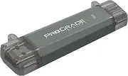 500GB Ultra-Portable SSD, USB-C and USB-A 3.2 Gen 2, Read and Write 1000MB/s by ProGrade Digital (PG30)