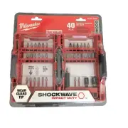 Milwaukee 40PC Impact Driver Bit Set 48-32-4022