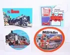 Marklin Fleischmann Lima Jouef HO Trains TOY SHOP COMMERCIAL WINDOW STICKER Set!