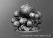 Giant Eye Slime Ooze Creature Monster Manual 28mm Scale DND D&D Miniature SB