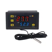3PCS DC12V Temperature Controller Digital Display Thermostat Module Temperature Control Switch Micro Temperature Control