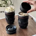 鏡頭水杯攝像單眼攝影保溫杯男設計小眾創意個性搞怪相機咖啡杯子