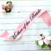 Pink 'Mother Of The Bride' Hen Party Sash
